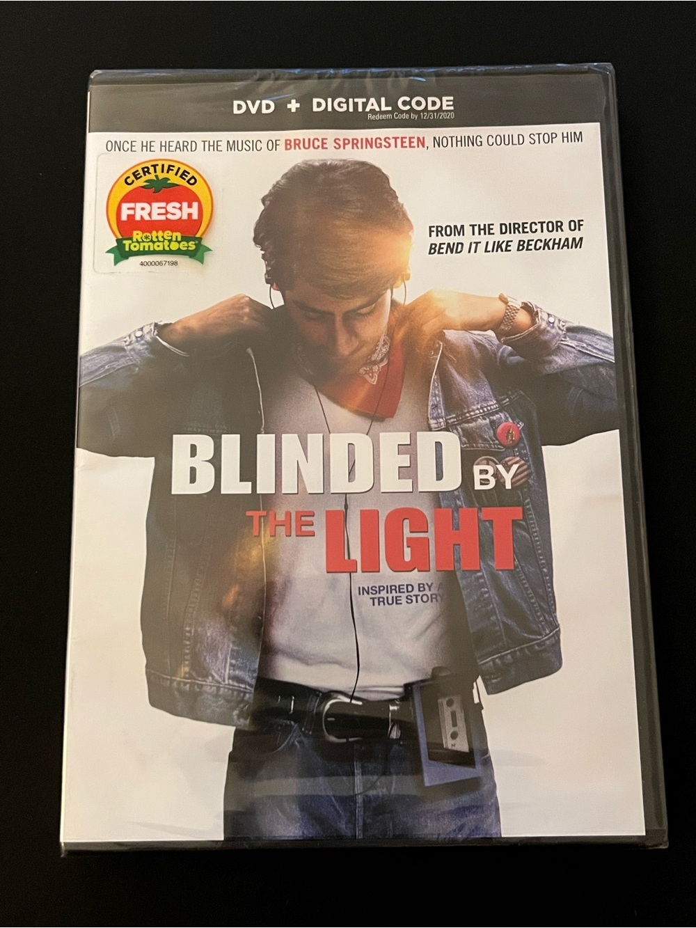 Blinded by the Light DVD | Factory Sealed | Bruce Springsteen Movie